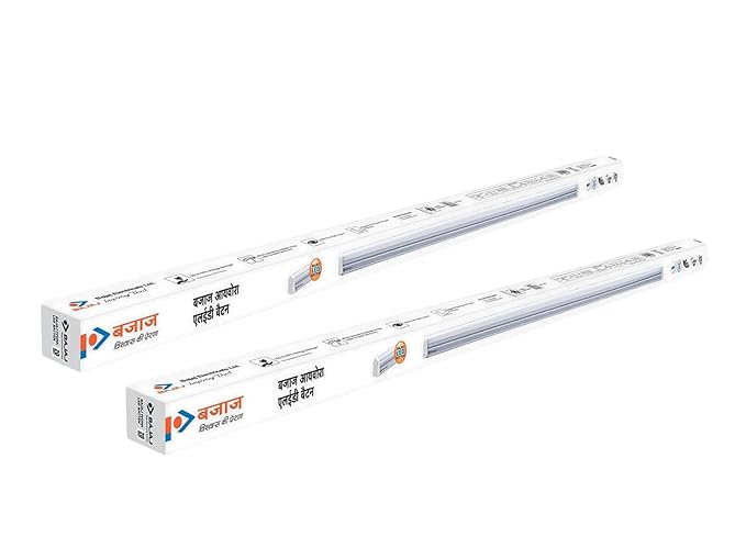 Bajaj 20W Cool Day Light LED Tubelight, Pack of 2