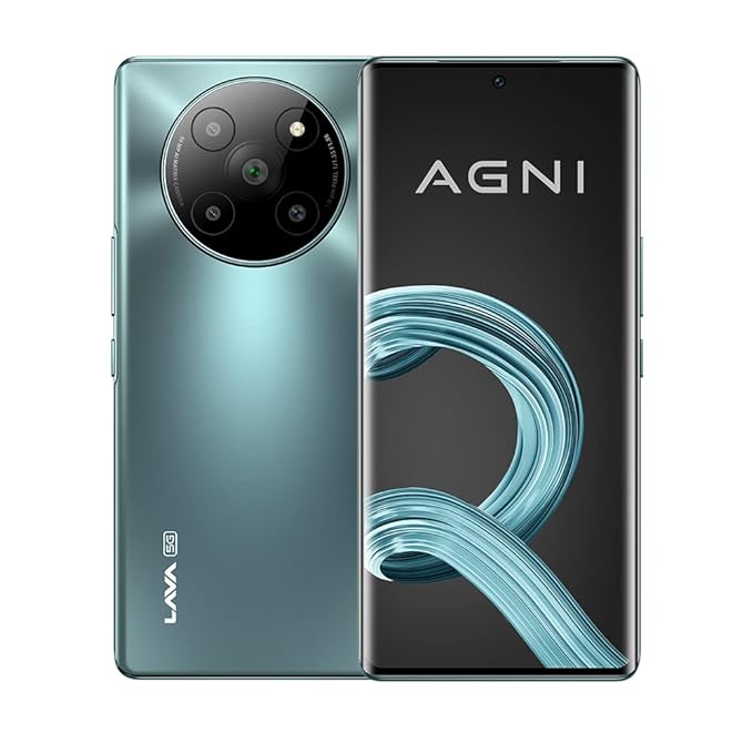 Lava Agni 2 5G (Glass Viridian, 8GB RAM, 256GB)