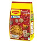 MAGGI 2-Minute Vegetarian Special Masala Instant Noodles, Pack of 12