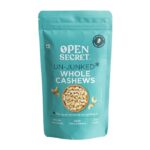 Open Secret 100% Natural Premium Whole Cashews 200 g