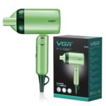 Vgr V-421 Professional Foldable Hair Dryer With 2 Speed Setting (Green, 1200 Watts), 1 Year Warranty