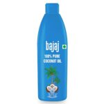 Bajaj 100% Pure Coconut Oil 600 Ml