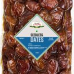 Nature Aahar Organic Seedless Dates Pin Khajur Arabian Dates, Dry Fruit Dates (1Kg) Dates(1 Kg)