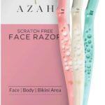 Azah Reusable German Blade Face Razor For Women-Instant & Painless Hair Removal(Pack Of 3)