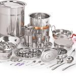 Neelam Stainless Steel Premium 101 Pc Wedding Dinner Set