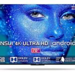 Sansui 178 Cm (70 Inches) 4K Ultra Hd Smart Android Led Tv Jsw70Asuhdff (Ebony Black)