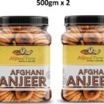 Afgani Farm Dry Fruits Afghani Anjeer Afghanistan Anjir Figs(2 X 500 G)