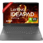 Lenovo Ideapad Gaming 3 Amd Ryzen 7 6800H 15.6″ (39.62Cm) Fhd Ips 120Hz Gaming Laptop (16Gb/512Gb Ssd/Win11/Office/Nvidia Rtx 3050 4Gb/Rgb Keyboard/Alexa/3 Month Game Pass/Onyx Grey/2.32Kg),82Sb00Y8In