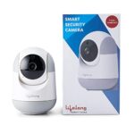 Lifelong 360° 1080P Full Hd Wifi Smart Security Camera| 360° Viewing Area |Intruder Alert | Night Vision | Two-Way Audio |Works With Lifelong Smart Home App