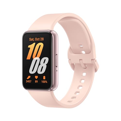 Samsung Galaxy Fit3 (Pink Gold, Compatible With Android Only)