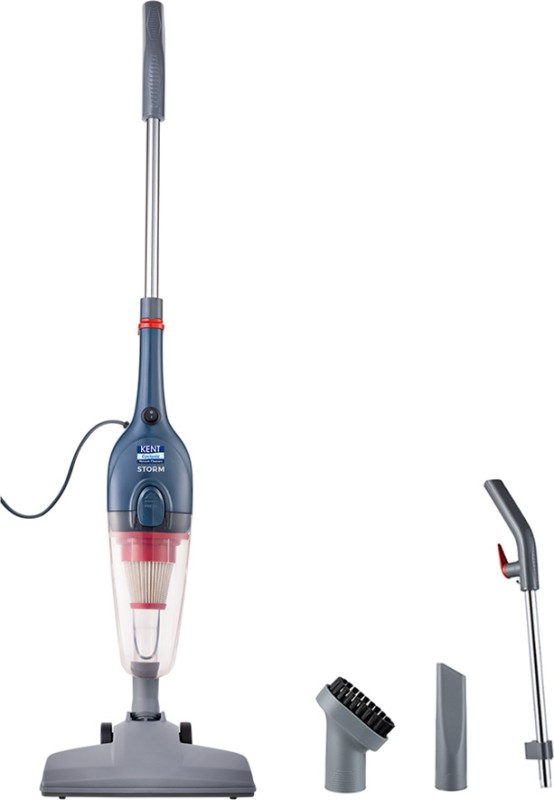 Kent 116134 – Storm 600W, Bagless Design, Hepa Filter, Hand-Held Vacuum Cleaner(Grey & Red)