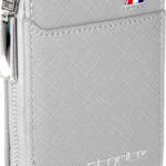 Storite Men & Women Casual, Formal, Travel, Trendy Grey Artificial Leather Card Holder(9 Card Slots)