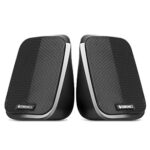 Zebronics Zeb-Fame 5Watts 2.0 Multi Media Speakers With Aux, Usb And Volume Control (Black)