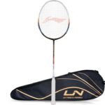 Li-Ning Air-Force 80 Lite Black Strung Badminton Racquet(Pack Of: 1, 80 G)