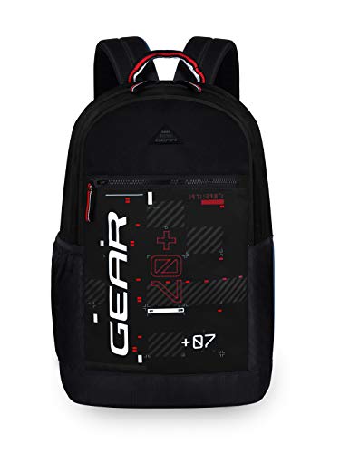 Gear Basic 2 20 Ltrs Black-Grey Casual Backpack (Bkpbasic20104)