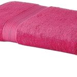 Status Towels For Bath, Towels For Bath Large Size | 300Gsm | Bath Towel For Men/Women, Bathing Towel, Towels For Bath Women/Men, Terry 100% Cotton 1 Pc (Red)