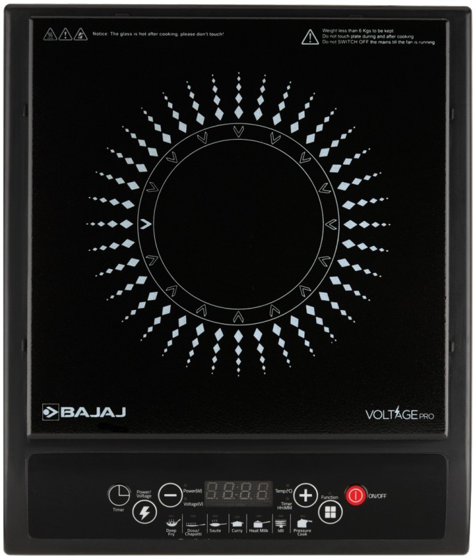 Bajaj 740309 Induction Cooktop(Black, Push Button)