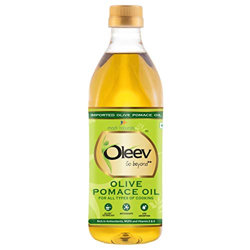 Oleev Olive Pomace Oil For Everyday Cooking, 1L Pet Bottle