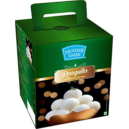 Mother Dairy Rasgulla, 1000 Grams, Box