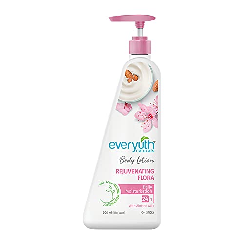 Everyuth Naturals Body Lotion Rejuvenating Flora 500Ml