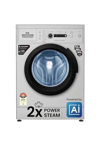 Ifb 6 Kg 5 Star Ai Powered Fully Automatic Front Load Washing Machine 2X Power Steam (Diva Aqua Gbs 6010, 2023 Model, Grey, In-Built Heater, 4 Years Comprehensive Warranty)