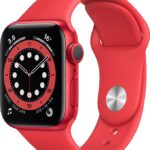 Apple Watch Series 6 Gps(Red Strap, Regular)