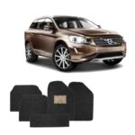 Suzec Anti Skid Curly Car Foot Mats 18Mm (Black) For Volvo Xc60