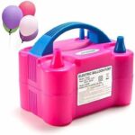 Jeevan Jyoti Agency Electric Balloon Air Blower Pump Portable Inflator Dual Nozzle Machine J9 Balloon Pump(Multicolor)