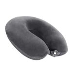 Bigplayer Adjustable 360 Degree Support Grey Round Neck Pillow For Improved Sleep Travel In Plan| Flight| Car| Airplane For Sleeping Men And Women