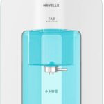 Havells Fab Alkaline 7 L Ro + Uv + Alkaline Water Purifier 8 Stages, Patented Corner/Wall Mounting And Alkaline Water Technology(White, Blue)