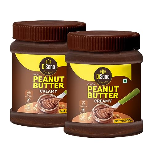 Disano Chocolate Peanut Butter Creamy, 700G (2 X 350G)