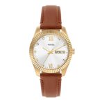 Fossil Scarlette Analog Silver Dial Women’S Watch-Es5184