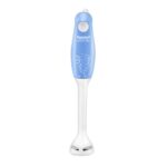 Maharaja Whiteline Hb-129 175 Watt Hand Blender, Stainless Steel Blades, Long Lasting Performance With 175W Motor, Detachable Anti Splash Plastic Foot (Blue And White, 175 Watt)