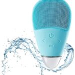 Lifelong 351 Lifelong Llm351 Facial Cleansing Massager Brush, Rechargeable Electric Handheld Massager(Blue)