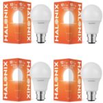 Halonix 10 W Round B22 Led Bulb(White, Pack Of 8)