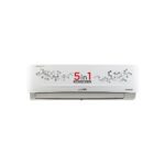 Lloyd 1.2 Ton 5 Star Inverter Split Ac (5 In 1 Convertible, 100% Copper, Anti-Viral + Pm 2.5 Filter, 2023 Model, White With Graphic Design, Gls15I5Fwgev)