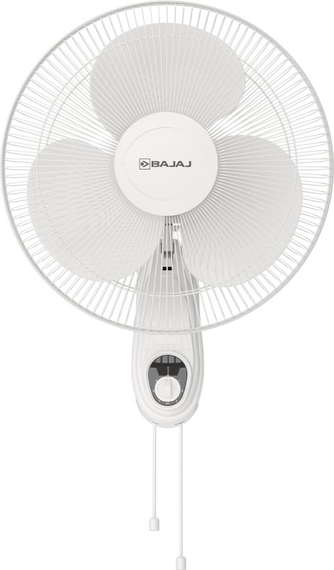 Bajaj Crest Neo 400 Mm 3 Blade Wall Fan(White, Pack Of 1)