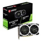 Msi Gtx 1660 Pci_E_X16 Super Ventus Xs Oc 6Gb Gddr6 Gaming Graphic Card, Black (V375-279R)