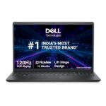 Dell Inspiron 3525 Laptop, Amd Ryzen R3-5425U/8Gb/512Gb/15.6″ (39.62Cm) Fhd, 3 Sided Narrow Border Design With 120Hz Fhd Display/Windows 11 + Mso’21/Mcafee 15 Months/Carbon Black/Thin & Light-1.68Kg