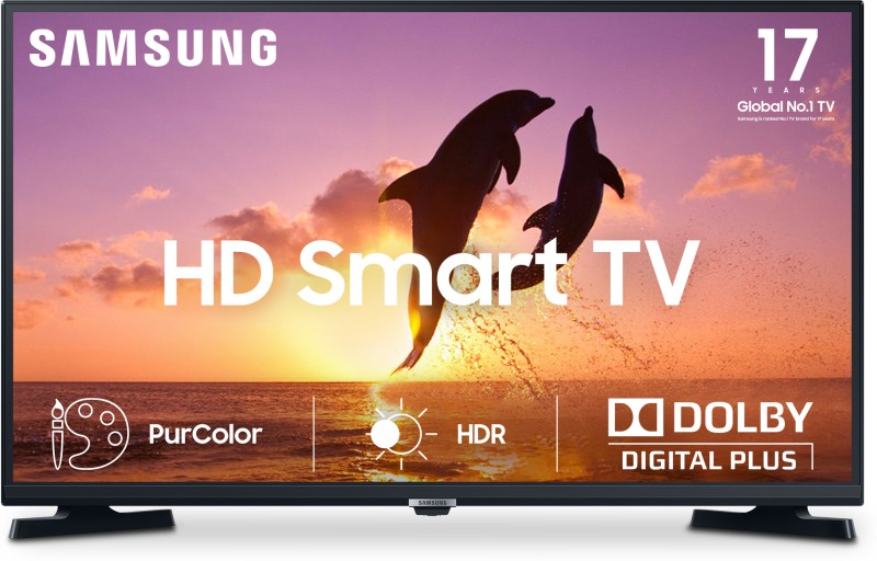 Samsung 80 Cm (32 Inch) Hd Ready Led Smart Tizen Tv 2022 Edition With Bezel-Free Design(Ua32T4380Akxxl)