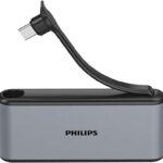 Philips 4 In 1 Usb Dlk5527C/00 Usb Hub(Grey)