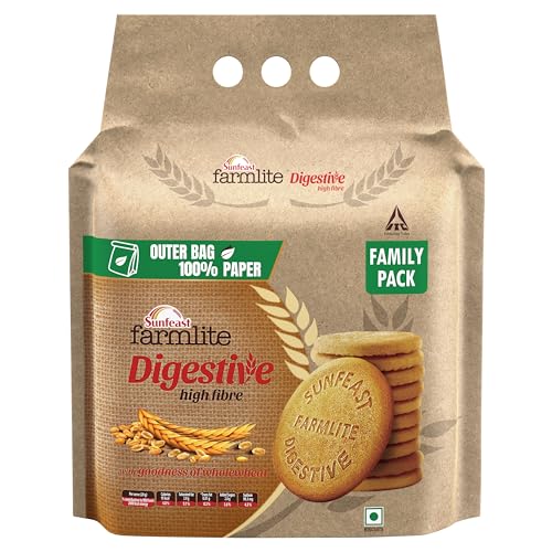 Sunfeast Farmlite Digestive High Fibre, 800G