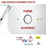 Airtel E5573S-606 Unlocked Router All Sim Supported Data Card(White)