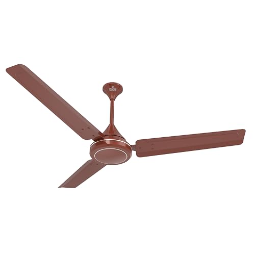 Polycab Charisma Plus 1200 Mm High Speed 1 Star Rated 52 Watt Ceiling Fan With Corrosion Resistant G-Tech Blades And 2 Years Warranty (Luster Brown)