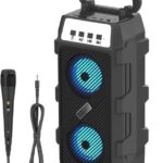 Tunifi Ws-1300 Mini Home Theater|3D Sound|Splashproof|Water Resistant| 10 W Bluetooth Speaker(Black, Stereo Channel)