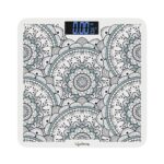 Lifelong Nimbus Llws81 Weighing Scale (Indian Cultural Series – Orissa)|Digital Weight Machine For Body Weight|6Mm Thick Tempered Glass With Lcd Display|Bathroom Weighing Scale (1 Year Warranty, Grey)