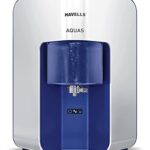 Havells Aquas Water Purifier (White And Blue), Ro+Uf, Copper+Zinc+Minerals, 5 Stage Purification, 7L Tank, Suitable For Borwell, Tanker & Municipal Water