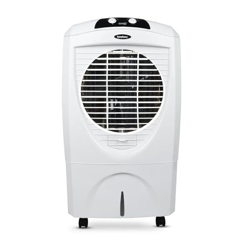 Symphony Sumo 70 Desert Air Cooler For Home With Honeycomb Pads, Powerful Fan, Cool Flow Dispenser (70L, White)