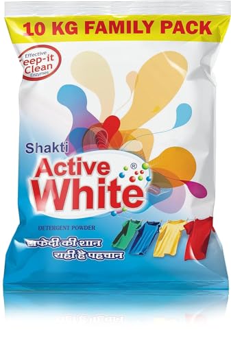 Active White Detergent Powder – 10 Kg Family Pack