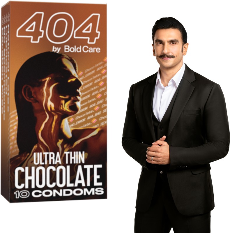 Bold Care 404 Ultra Thin Chocolate Flavored Condoms Condom(10 Sheets)